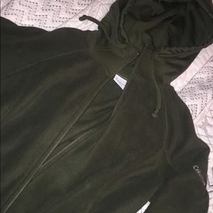 Olive green Columbia jacket